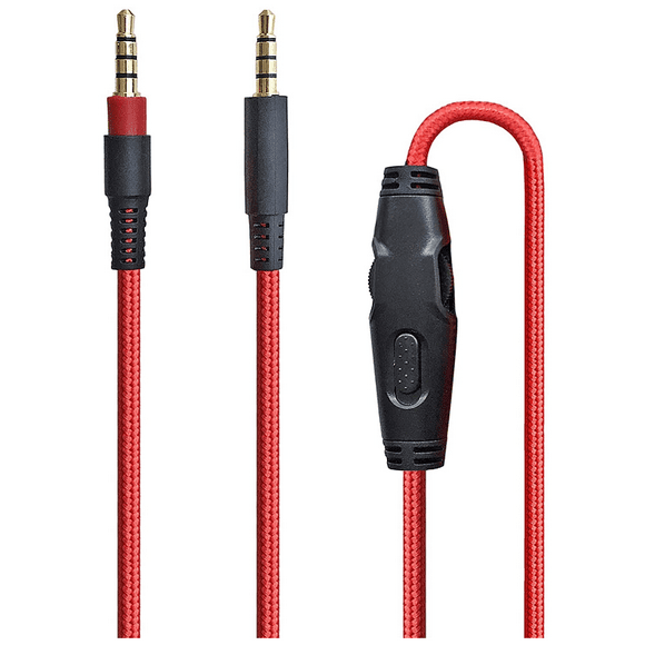 Xbox SeriesX Xbox One Detachable Aux Cable Cord Wire with in-line Mute & Volume Controls Compatible with HyperX Cloud Alpha Gaming Headset PS4 & PS5 Controllers. Xbox SeriesX Xbox One Detachable Aux Cable Cord Wire with in-line Mute & Volume Controls Compatible with HyperX Cloud Alpha Gaming Headset PS4 & PS5 Controllers.